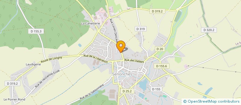 localisation de l'entreprise SCI STRATEGIE à SENONCHES