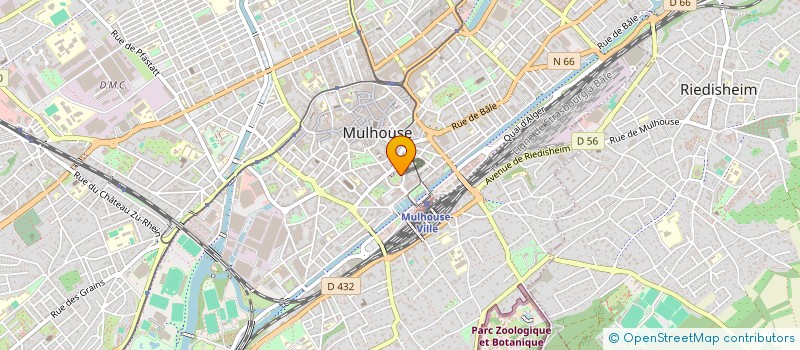 localisation de l'entreprise SCI STRATEGIE PARK à MULHOUSE