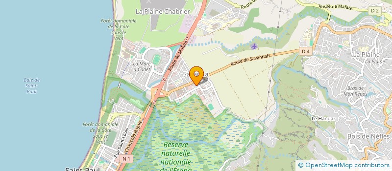 localisation de l'entreprise SCI STRATUS à SAINT-PAUL