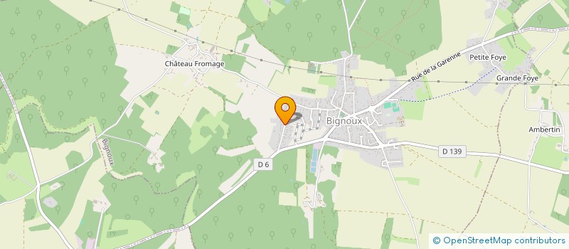 localisation de l'entreprise SCI STRAUB & MEGARDON  BIGNOUX