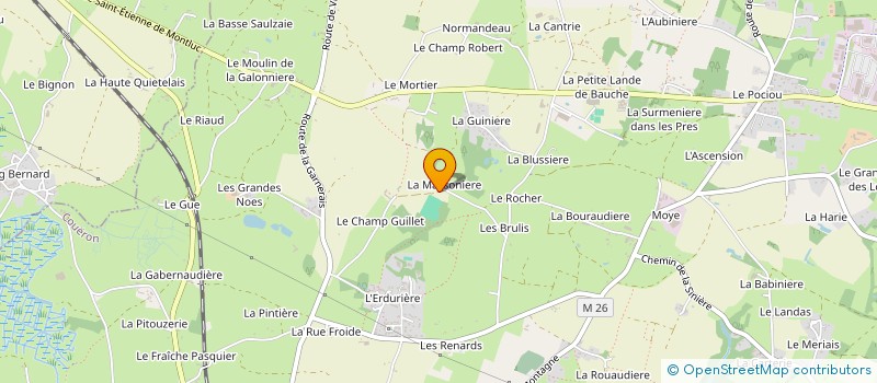 localisation de l'entreprise SCI STREAKER à COUERON