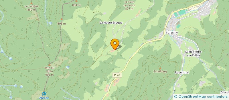 localisation de l'entreprise SCI STREJC  SAINTE-MARIE-AUX-MINES