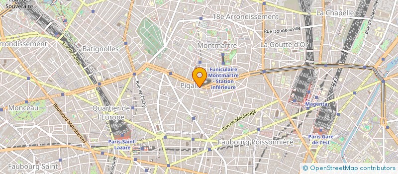 localisation de l'entreprise SCI STRESBER  PARIS