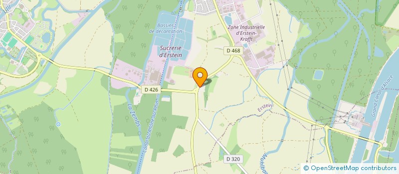 localisation de l'entreprise SCI STRIEGEL  ERSTEIN