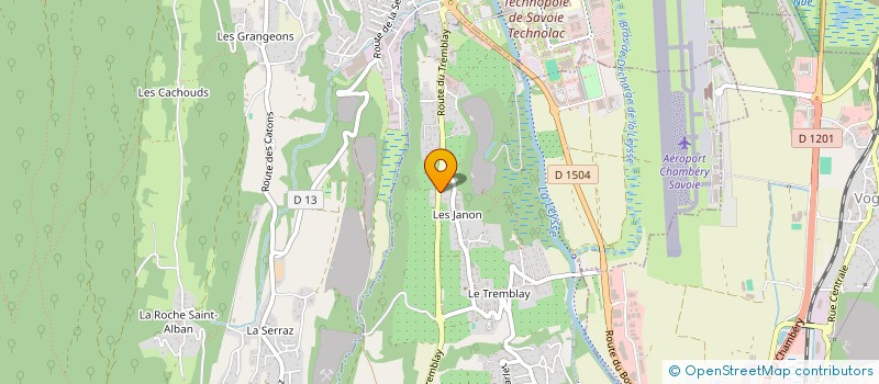 localisation de l'entreprise SCI STRIPPOLI  AIX-LES-BAINS