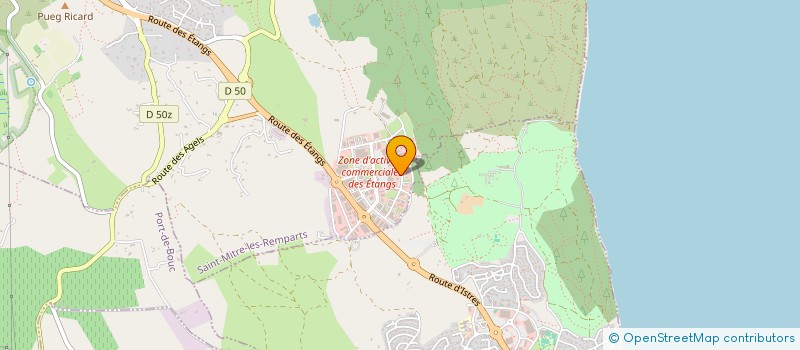 localisation de l'entreprise SCI STRUCTURA  SAINT-MITRE-LES-REMPARTS