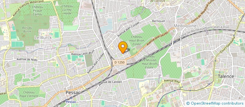 localisation de l'entreprise SCI STRUDEL&BIBI  PESSAC