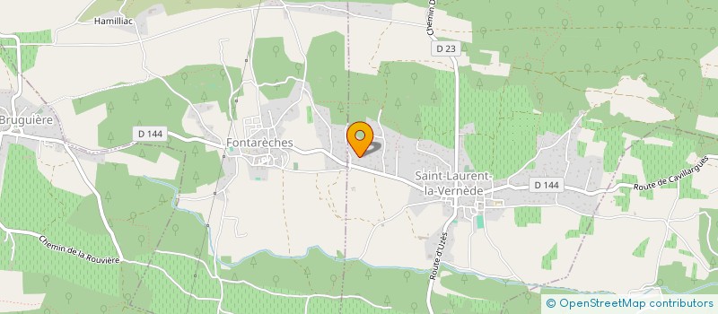 localisation de l'entreprise SCI STRUDI  SAINT-LAURENT-LA-VERNEDE