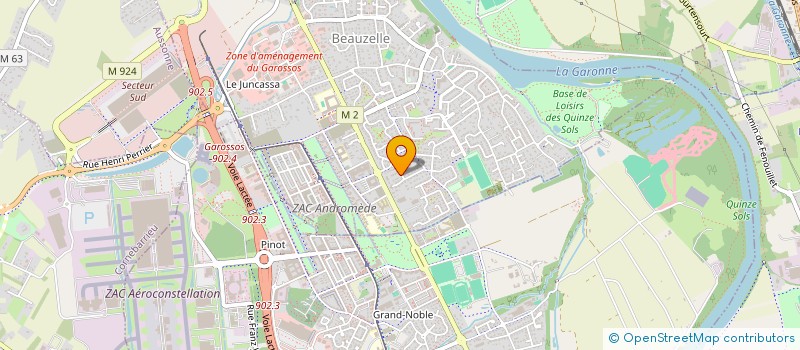 localisation de l'entreprise SCI STRULOVICI  BEAUZELLE