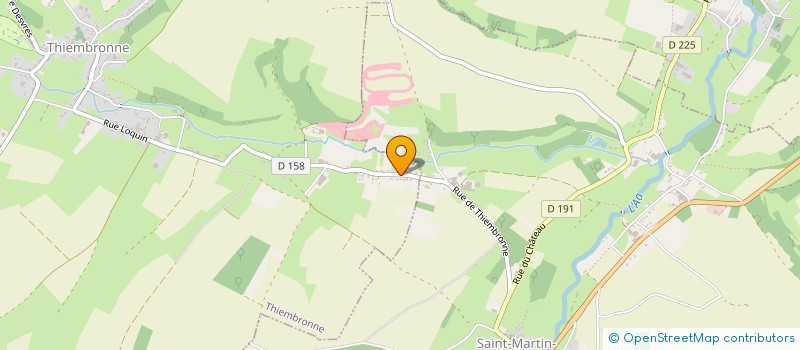 localisation de l'entreprise SCI STS  THIEMBRONNE