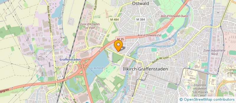 localisation de l'entreprise SCI STS IMMO.BA  OSTWALD