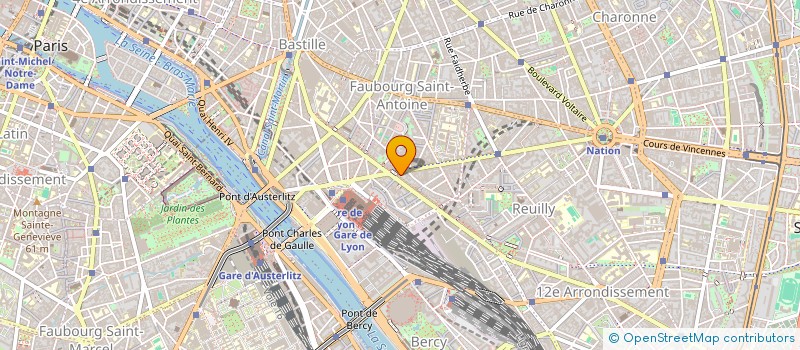 localisation de l'entreprise SCI STUD 20  PARIS