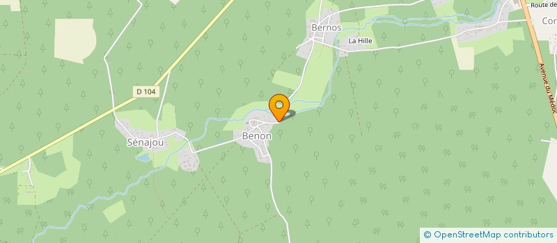 localisation de l'entreprise SCI STUD'YUU  SAINT-LAURENT-MEDOC