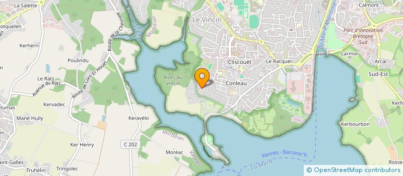 localisation de l'entreprise SCI STUDEO.AJ à VANNES