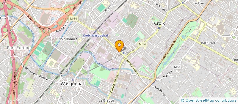 localisation de l'entreprise SCI STUDETUD à CROIX