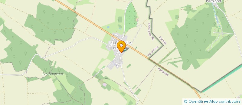 localisation de l'entreprise SCI STUDIO 27  LA CHAPELLE-EN-VEXIN