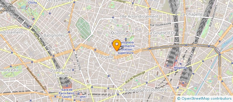 localisation de l'entreprise SCI STUDIO  ECULLY