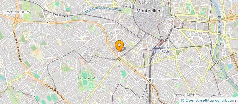 localisation de l'entreprise SCI STUDIO à MONTPELLIER