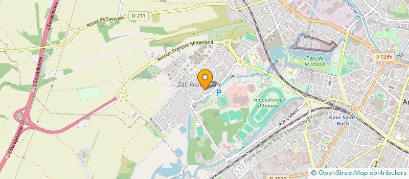 localisation de l'entreprise SCI STUDIO AMIENS à AMIENS