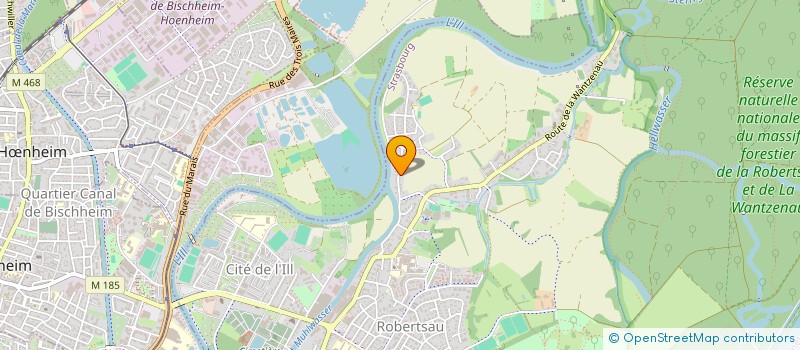 localisation de l'entreprise SCI STUDIO DES CHASSEURS  STRASBOURG