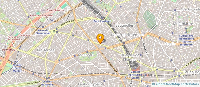 localisation de l'entreprise SCI STUDIO RERGAM  PARIS