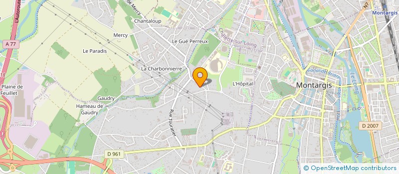localisation de l'entreprise SCI STUDIOLUX  VILLEMANDEUR