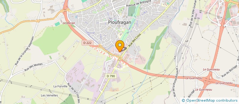 localisation de l'entreprise SCI STUDLER ZOOPOLE  PLOUFRAGAN