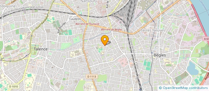 localisation de l'entreprise SCI STUKI à BEGLES