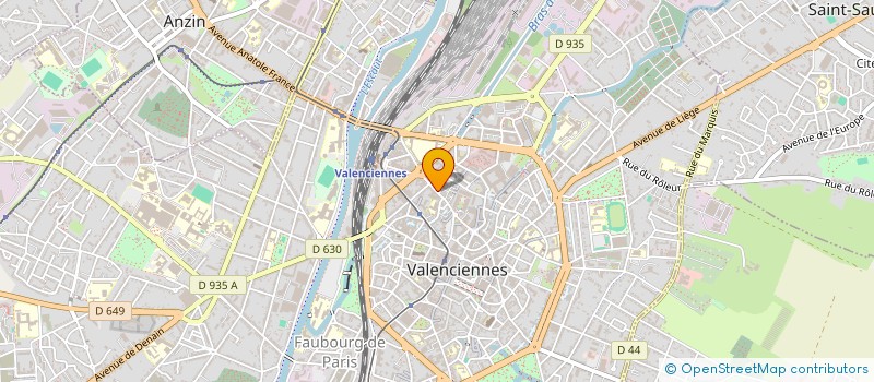 localisation de l'entreprise SCI STUPAK  VALENCIENNES