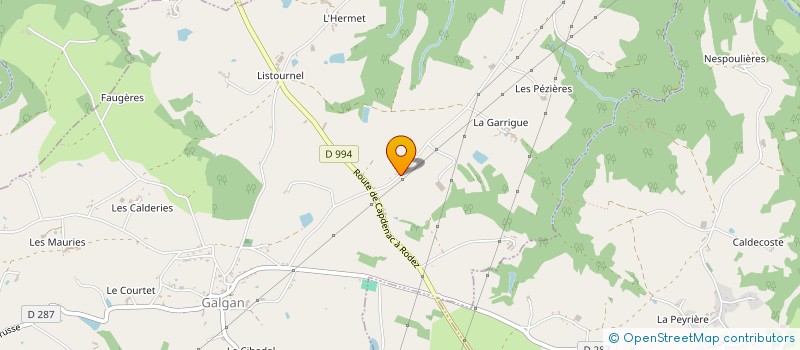 localisation de l'entreprise SCI STURBOIS  ROUSSENNAC