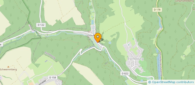 localisation de l'entreprise SCI STUTZ  GRLINGEN