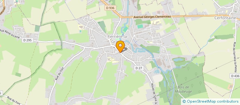 localisation de l'entreprise SCI STYLE CONDUITE  FERRIERE-LA-GRANDE