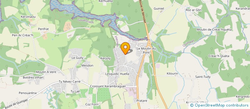 localisation de l'entreprise SCI STYMMOR  PLEUVEN