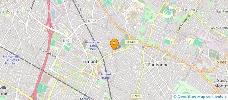 localisation de l'entreprise SCI STYRA à EAUBONNE