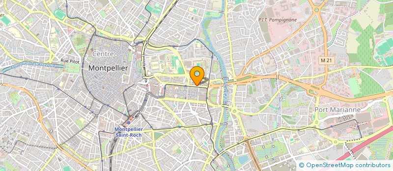 localisation de l'entreprise SCI STYRIA à MONTPELLIER