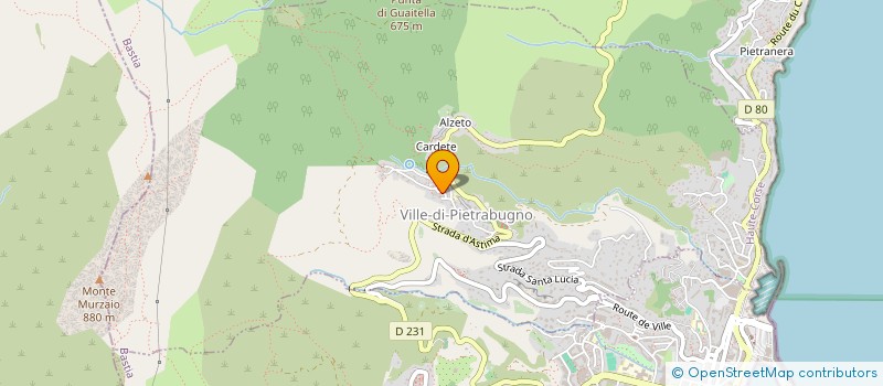 localisation de l'entreprise SCI SU LE RIPE à VILLE DI PIETRABUGNO