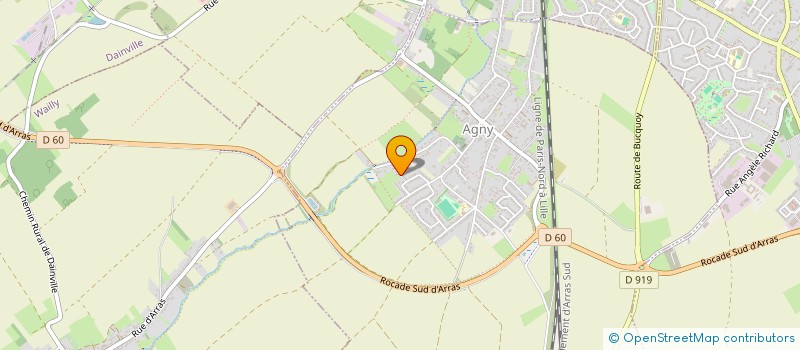 localisation de l'entreprise SCI SUBELYMA  AGNY