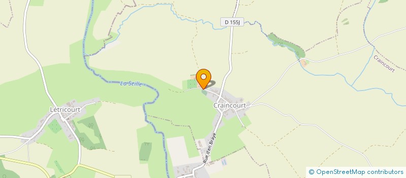 localisation de l'entreprise SCI SUCCELOS  CRAINCOURT
