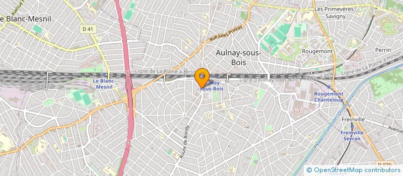 localisation de l'entreprise SCI SUCCESSFULL à AULNAY-SOUS-BOIS