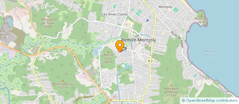 localisation de l'entreprise SCI SUCCESSION LAMBERT PREVOT ARMANDE  REMIRE-MONTJOLY