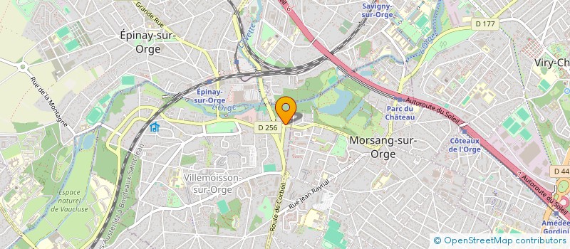 localisation de l'entreprise SCI SUD à VILLEMOISSON-SUR-ORGE