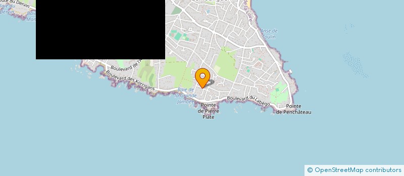 localisation de l'entreprise SCI SUD ACCORD  LE POULIGUEN