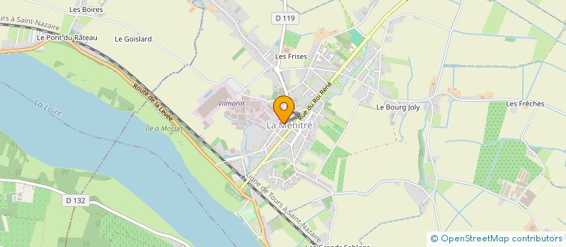 localisation de l'entreprise SCI SUD ANJOU  BRISSAC LOIRE AUBANCE