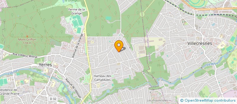 localisation de l'entreprise SCI SUD-DOUVESSE  YERRES