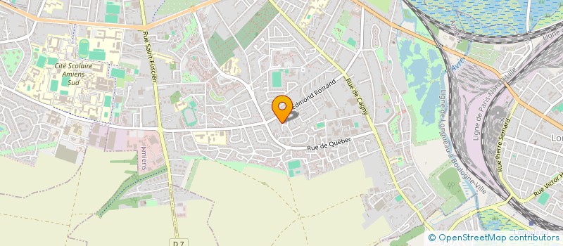 localisation de l'entreprise SCI SUD EST à AMIENS