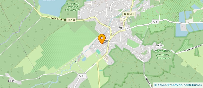 localisation de l'entreprise SCI SUD OUEST FONCIERE  LABARDE