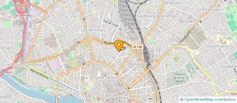 localisation de l'entreprise SCI SUD OUEST RECUPERATION à TOULOUSE