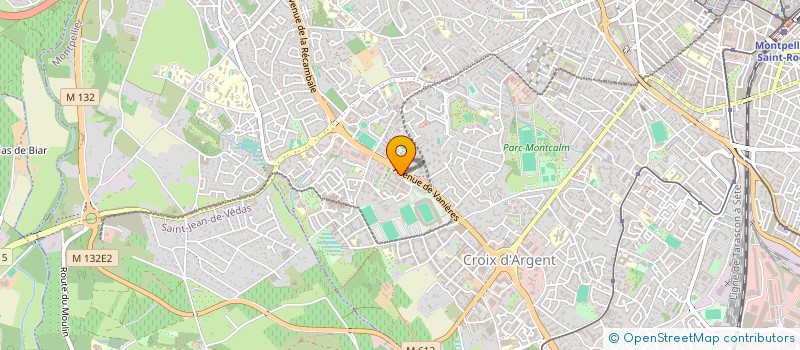 localisation de l'entreprise SCI SUD RESIDENCES à MONTPELLIER