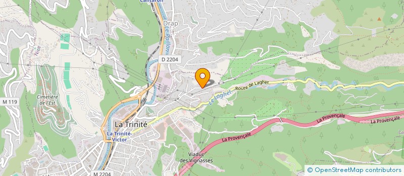 localisation de l'entreprise SCI SUDADA à LA TRINITE