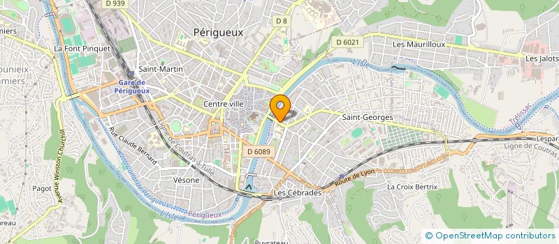 localisation de l'entreprise SCI SUDIMMO 24 à PERIGUEUX